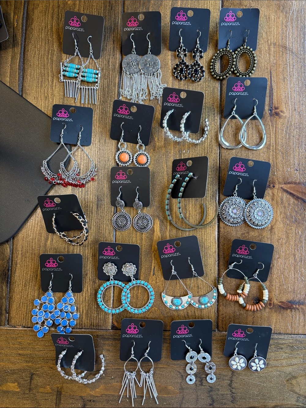20 Pair Paparazzi Mixed Earring Collection